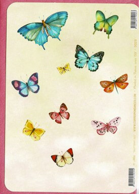 DO029 - wenskaart Mila &quot;Butterflies&quot; - happy birthday