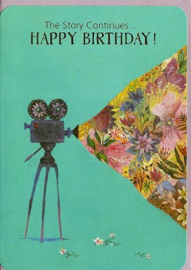 DO040- wenskaart Izou &quot;7 &egrave;me ART&quot; - happy birthday