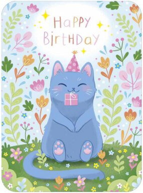 CA257 Oph&eacute;lie Ortal kaart &quot;Happy Birthday&quot;