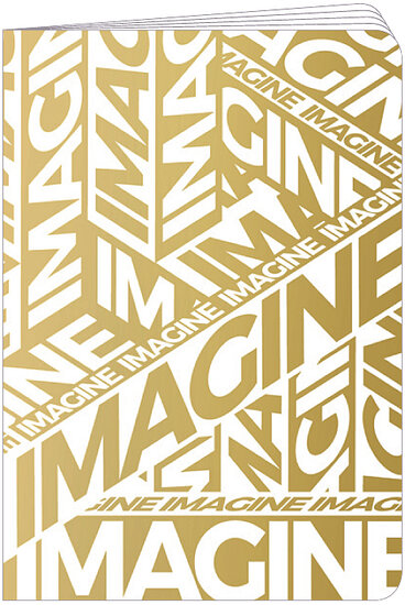 KOR13 Schrift  - imagine (10,5 x 15 cm)