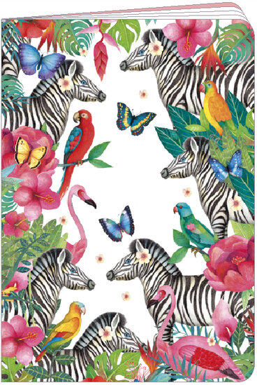 KOR22 Schrift van Mila - zebra (10,5 x 15 cm)