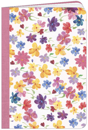 KNT57 Schrift van Aur&eacute;lie Blanz - bloemen (10,5 x 15 cm)