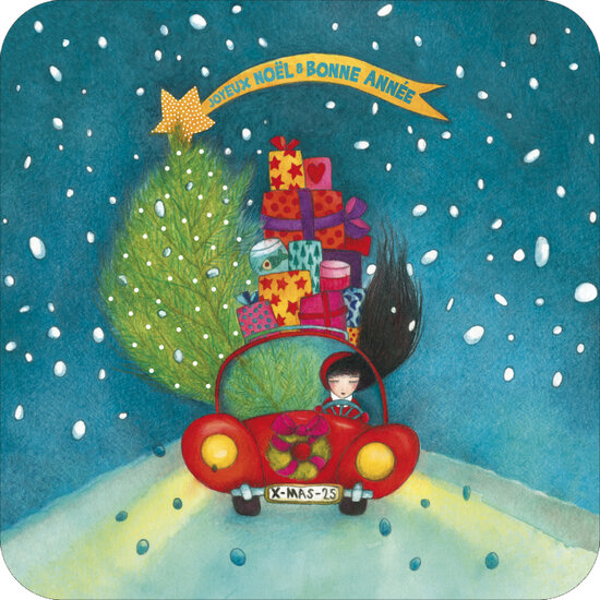 kBA642 Mila - x-mas 25 - joyeux no&euml;l bonne ann&eacute;e