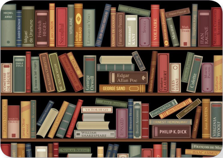 C038 Auria, Mila, MG ansichtkaart - bibliotheek
