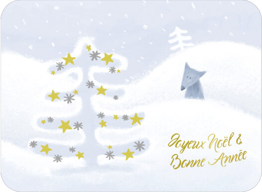 XCA620 Lilit Altunyan kerst ansichtkaart - joyeux no&euml;l bonne ann&eacute;e