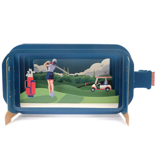 MIB118 Message in a Bottle kaart - golf