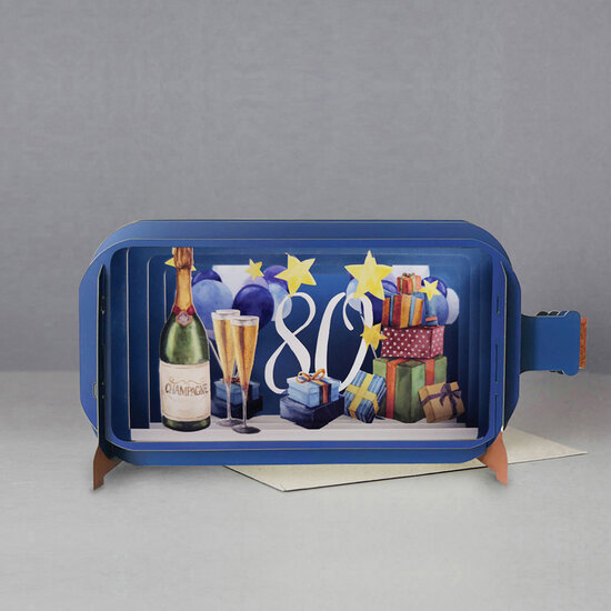 MIB110 Message in a Bottle kaart - 80 (per 3 kaarten)