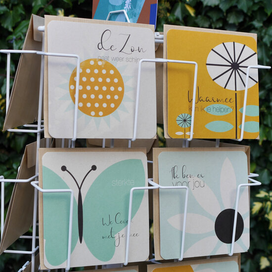 kaartenmolen 14 x 14 mano cards gevuld