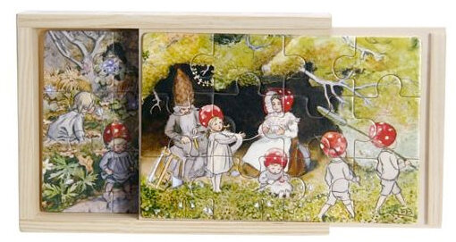 houten puzzels Elsa Beskow - 3258