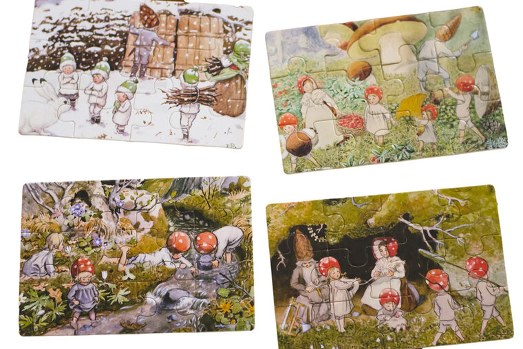 houten puzzels Elsa Beskow - 3258