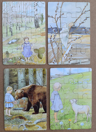 houten puzzels Elsa Beskow - 3209