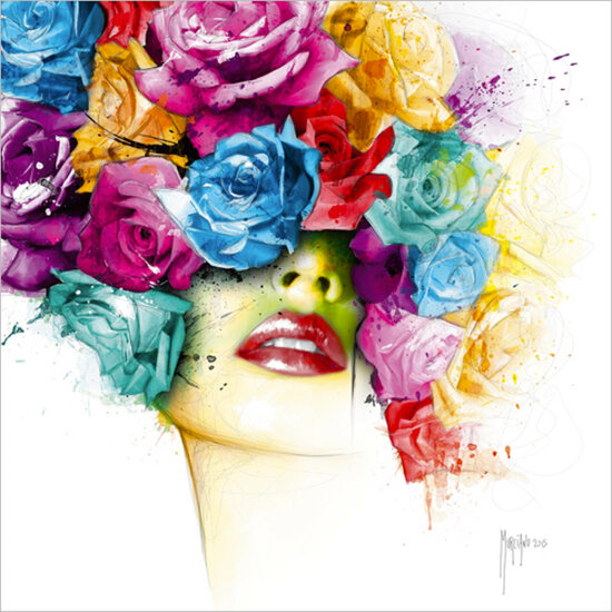 IGP7875 Patrice Murciano kaart - La Vie en Rose