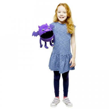 PC004406 Baby Monster (Purple paars) - handpop
