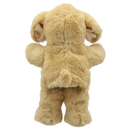 PC006208 Eco Walking Puppet Labrador (yellow geel) - handpop