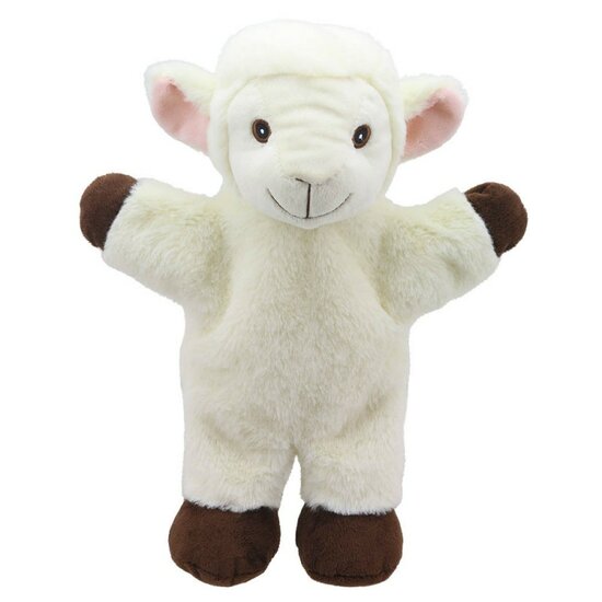 PC006209 Eco Walking Puppet Lamb Lammetje - handpop