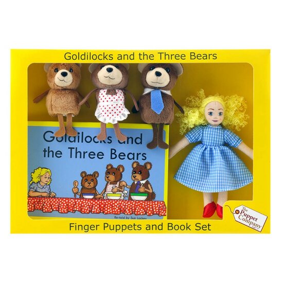 PC007902 Goldilocks &amp; The Three Bears - Goudlokje en de drie beren - Traditional Story Sets