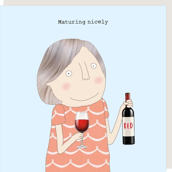 GF484 &ndash; rosiemadeathing wenskaart Gin &amp; Frolics - maturing
