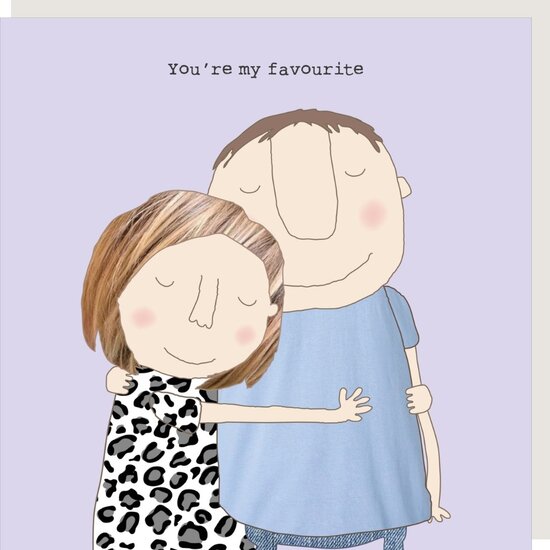 GF477 &ndash; rosiemadeathing wenskaart Gin &amp; Frolics - you re my fave