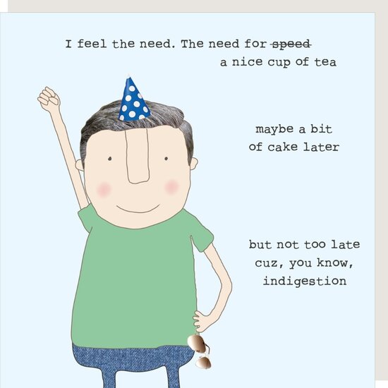 GF473 &ndash; rosiemadeathing wenskaart Gin &amp; Frolics - speed