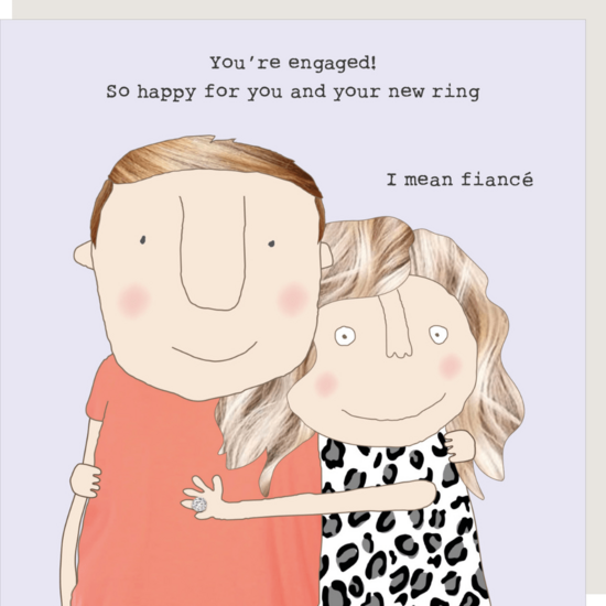 GF463 &ndash; rosiemadeathing wenskaart Gin &amp; Frolics - new ring