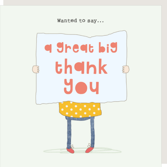 GF457 &ndash; rosiemadeathing wenskaart Gin &amp; Frolics - big thanks