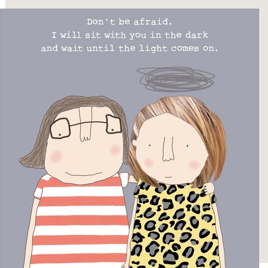 GF414 &ndash; rosiemadeathing wenskaart Gin &amp; Frolics - light on girl
