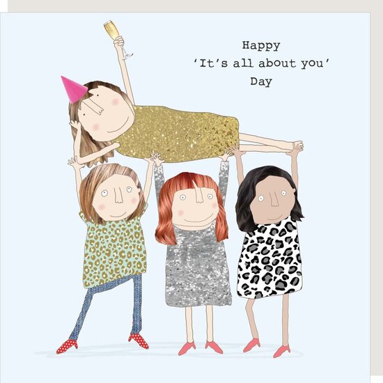 GF406 &ndash; rosiemadeathing wenskaart Gin &amp; Frolics - happy day