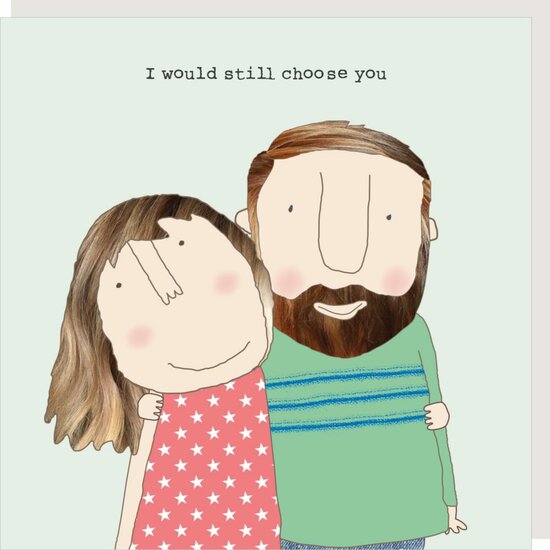 GF250 &ndash; rosiemadeathing wenskaart Gin &amp; Frolics - choose you