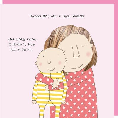 GF439 &ndash; rosiemadeathing wenskaart Gin &amp; Frolics - mummy baby love