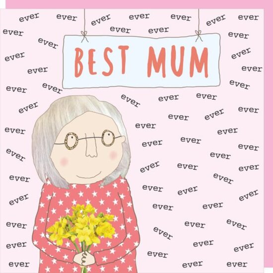 GF375 &ndash; rosiemadeathing wenskaart Gin &amp; Frolics - best mum