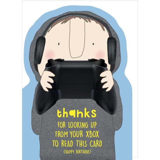 CC009 &ndash; rosiemadeathing wenskaart Cheeky Chops - read this boy