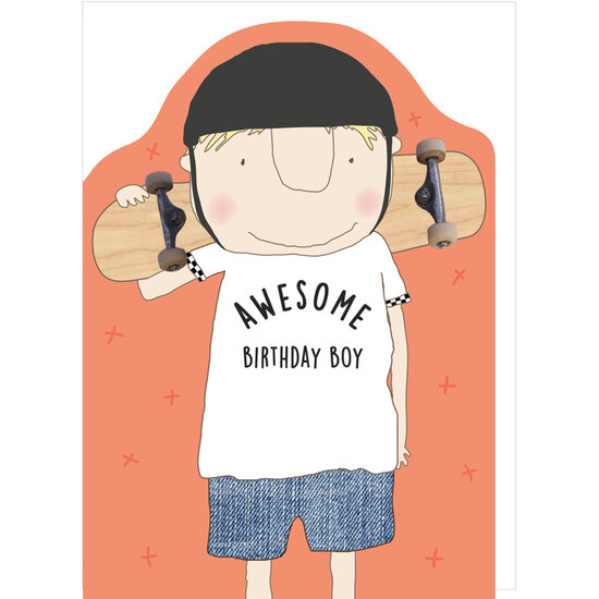 CC015 &ndash; rosiemadeathing wenskaart Cheeky Chops - awesome