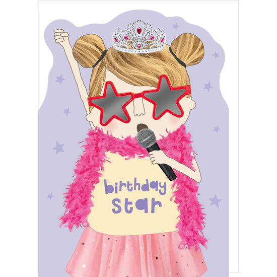 CC016 &ndash; rosiemadeathing wenskaart Cheeky Chops - star