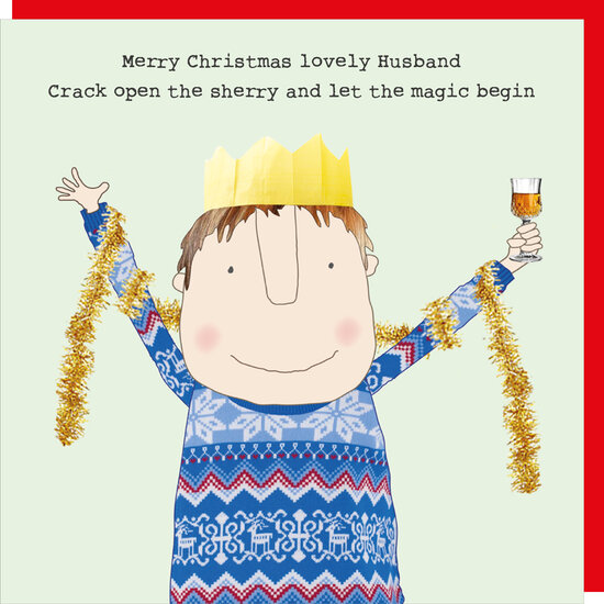 xrel24 - rosiemadeathing kerstkaart - lovely Husband