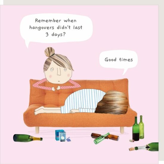 BB058 &ndash; rosiemadeathing wenskaart Babble - good times