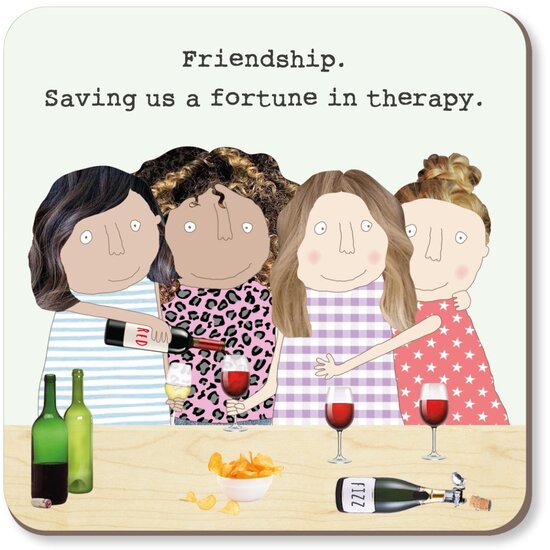 CST081 &ndash; Rosie made a thing onderzetter - therapy coaster