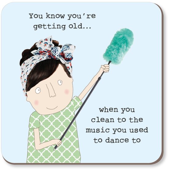 CST084 &ndash; Rosie made a thing onderzetter - clean coaster
