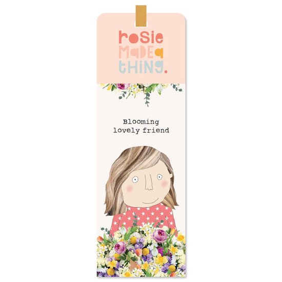 BKM019 &ndash; rosiemadeathing boekenlegger - blooming lovely