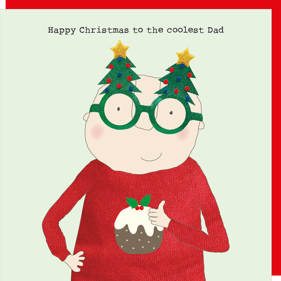 xrel48 - Rosie made a thing kerstkaart - coolest dad