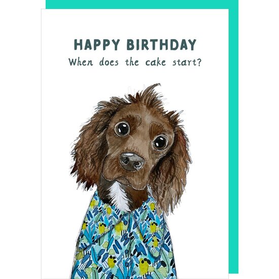 TT012 &ndash; Rosie made a thing - Tipp Top wenskaart - cake