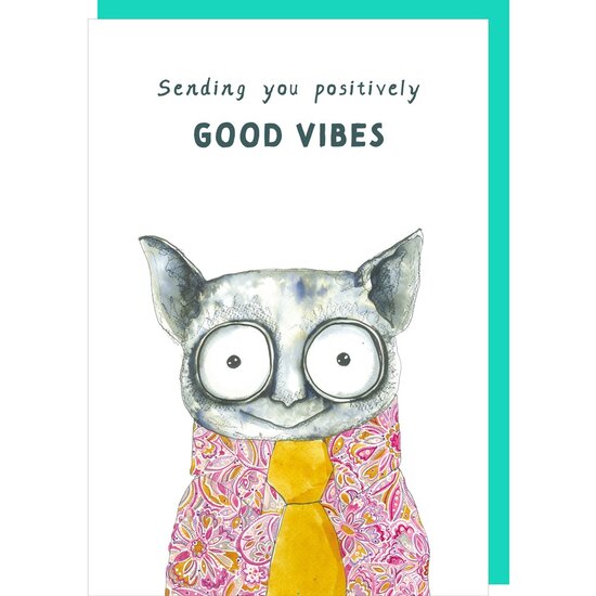 TT017 &ndash; Rosie made a thing - Tipp Top wenskaart - good vibes