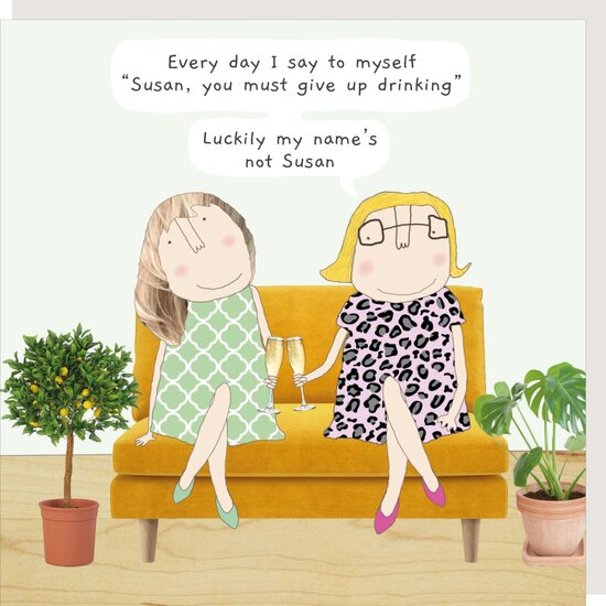 BB010 &ndash; Rosie made a thing - Babble wenskaart - susan