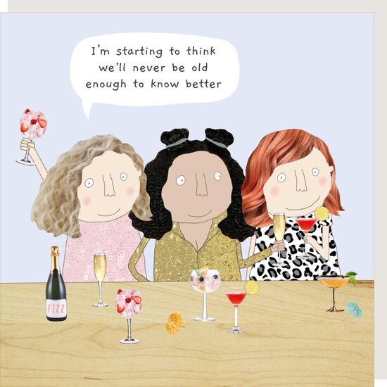 BB054 &ndash; Rosie made a thing - Babble wenskaart - know better