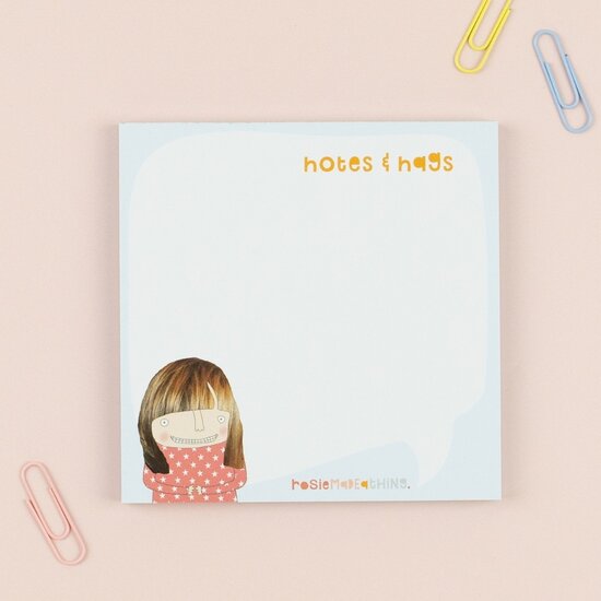 MJ002 &ndash; Rosie made a thing - memoblokje - notes and nags