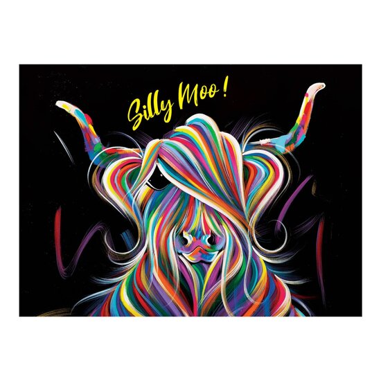ES358 &ndash; Eclectic Selection - wenskaart Santoro -  Silly Moo!