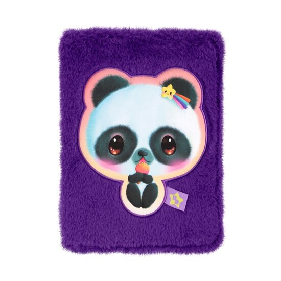 1271BB01 - Bangoberry - notitieboek met bont - Pally Panda
