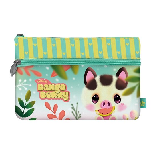 1128BB02 - Bangoberry - platte etui met vakje - Piggy Pig