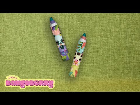 1295BBD01 - Bangoberry - display met 24 gummen in de vorm van een potlood - 2 soorten