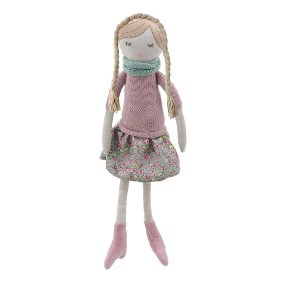 WB001017 Roze jurk - Wilberry Dolls