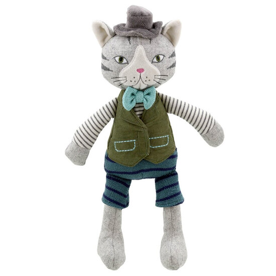 WB004434 Cat - Kat met hoed - Wilberry Friends